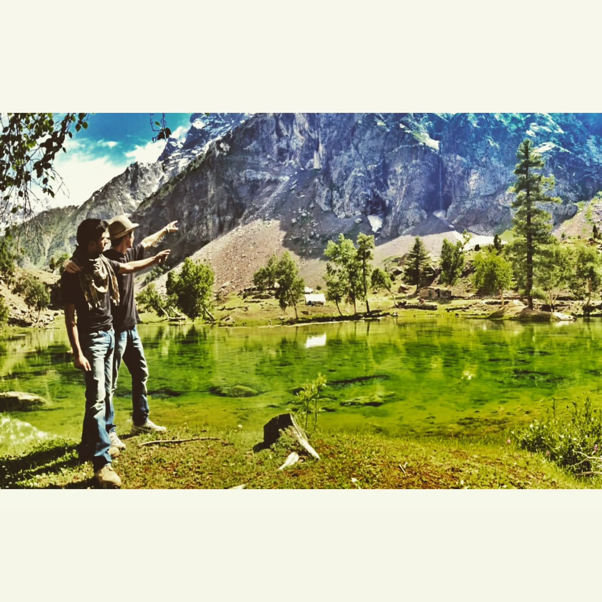 Satrangi Lake